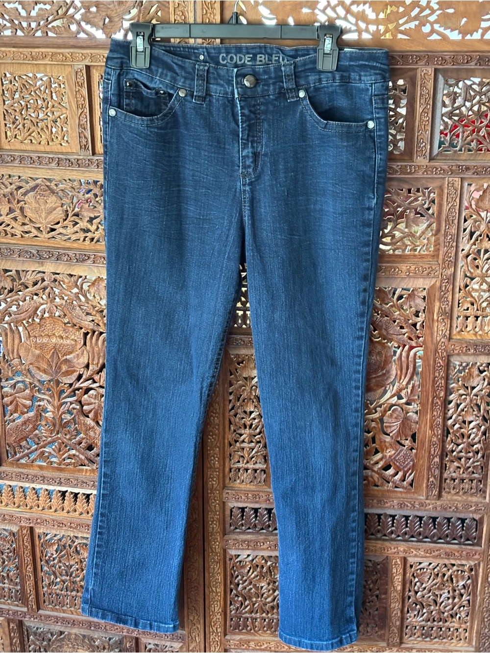 Code Bleu Indigo Straight-Leg Jeans